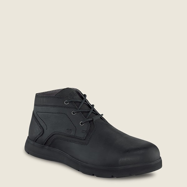 Botas de Seguridad Red Wing Hombre Negros - Zero-G Lite - Toe Chukka - 536-YVFURA